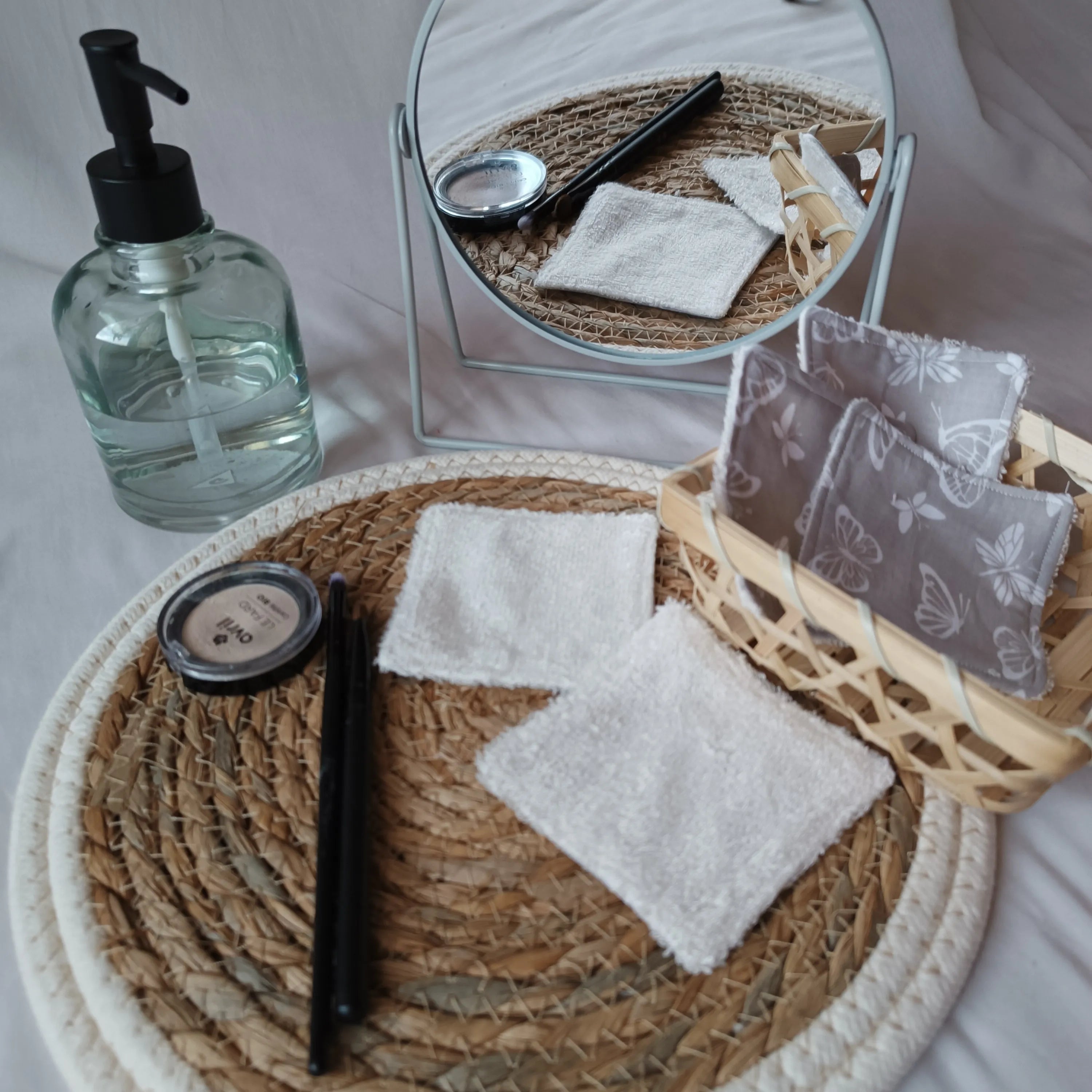 image de la collection lingettes démaquillantes lavables de Récup' Tissu de LILI