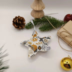 Décoration de sapin / décoration noel / décoration noel à accrocher / ornement de sapin de noel / ornement de noel / décoration noel tissu / décoration noel sapin / décoration noel rouge / ornement noel tissu / ornement noel rouge / ornement sapin de noel / décoration noel / décoration de noel fait main